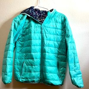 Eddie Bauer reversible puffer jacket